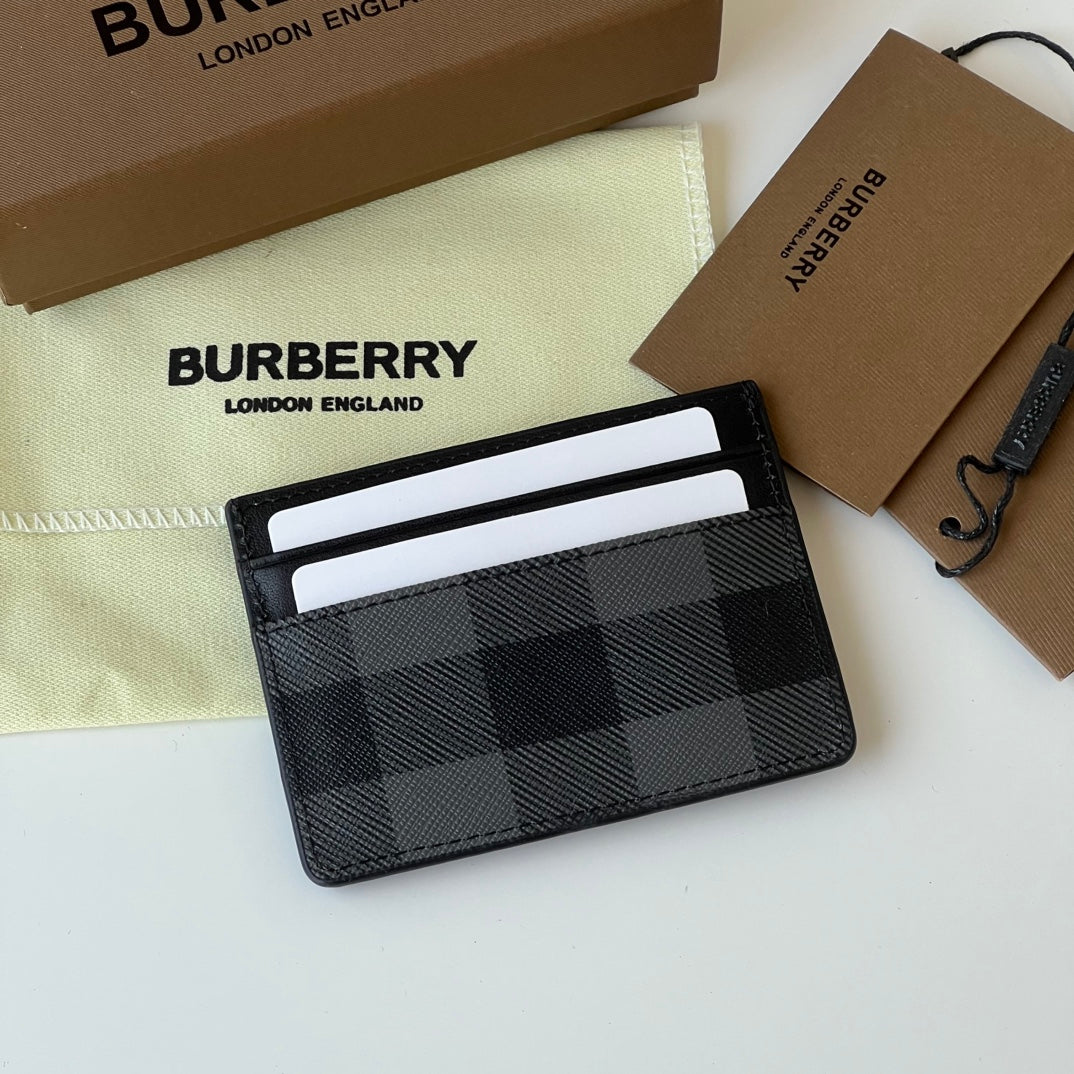 Кардхолдер Burberry London зі шкіри — фото 2