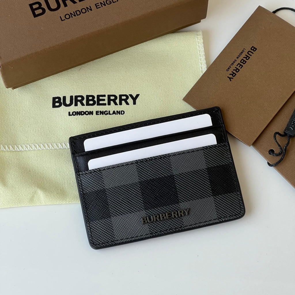 Кардхолдер Burberry London зі шкіри — фото 1