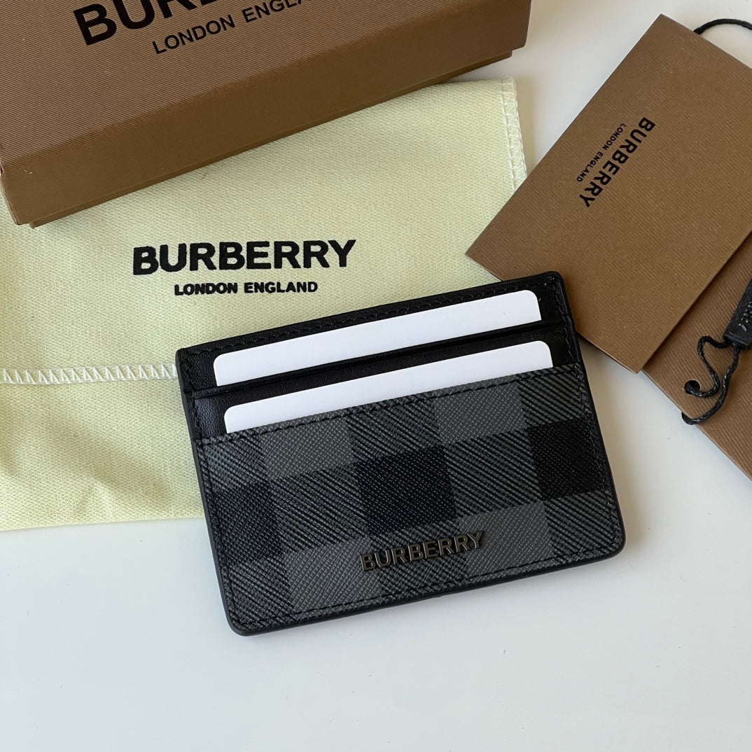 Кардхолдер Burberry London зі шкіри — фото 1