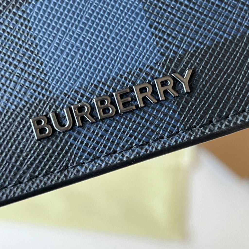 Кардхолдер Burberry London зі шкіри — фото 3