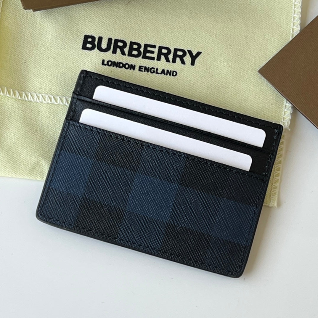 Кардхолдер Burberry London зі шкіри — фото 2