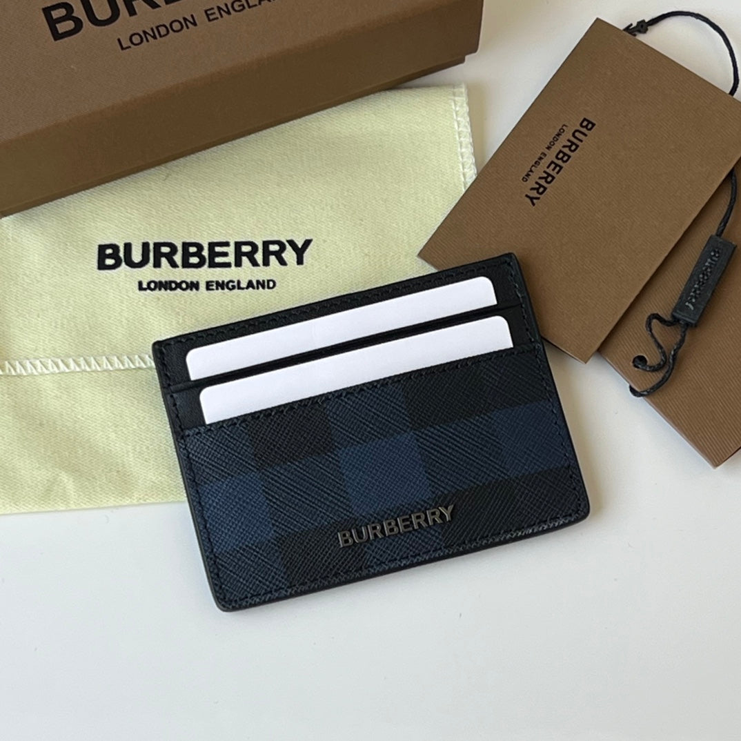 Кардхолдер Burberry London зі шкіри — фото 1
