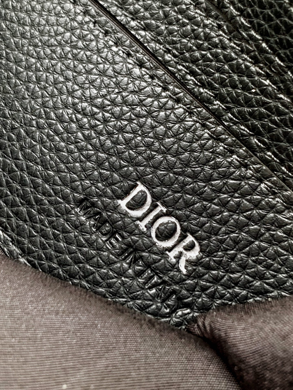 Клатч Dior Saddle з натуральної шкіри — фото 7