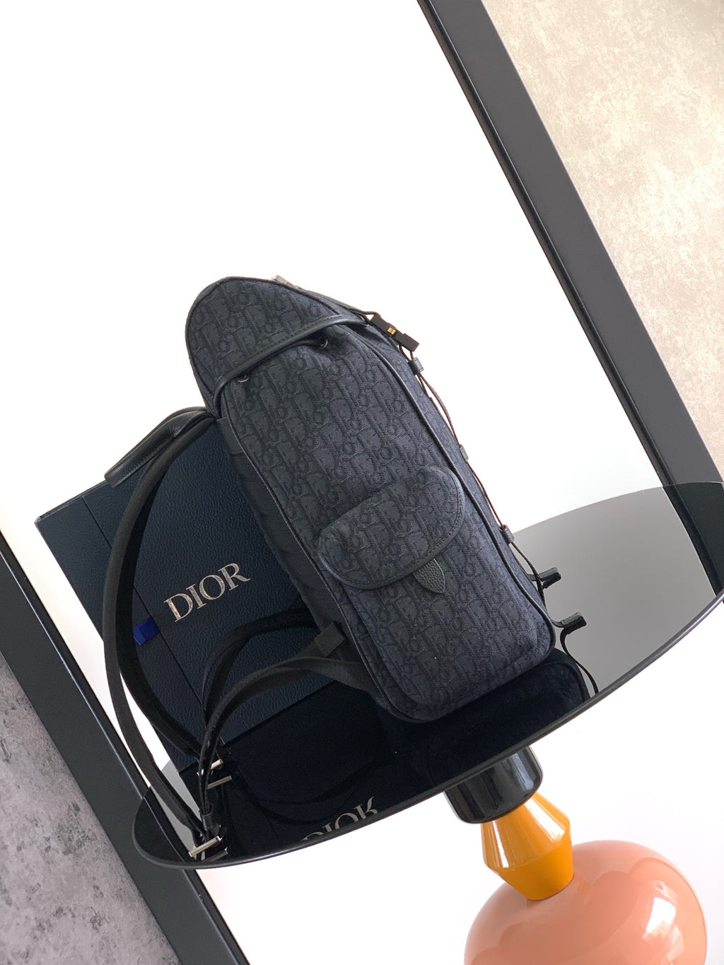 Рюкзак Dior Hit The Road з текстилю й натуральної шкіри, бежевий — фото 2