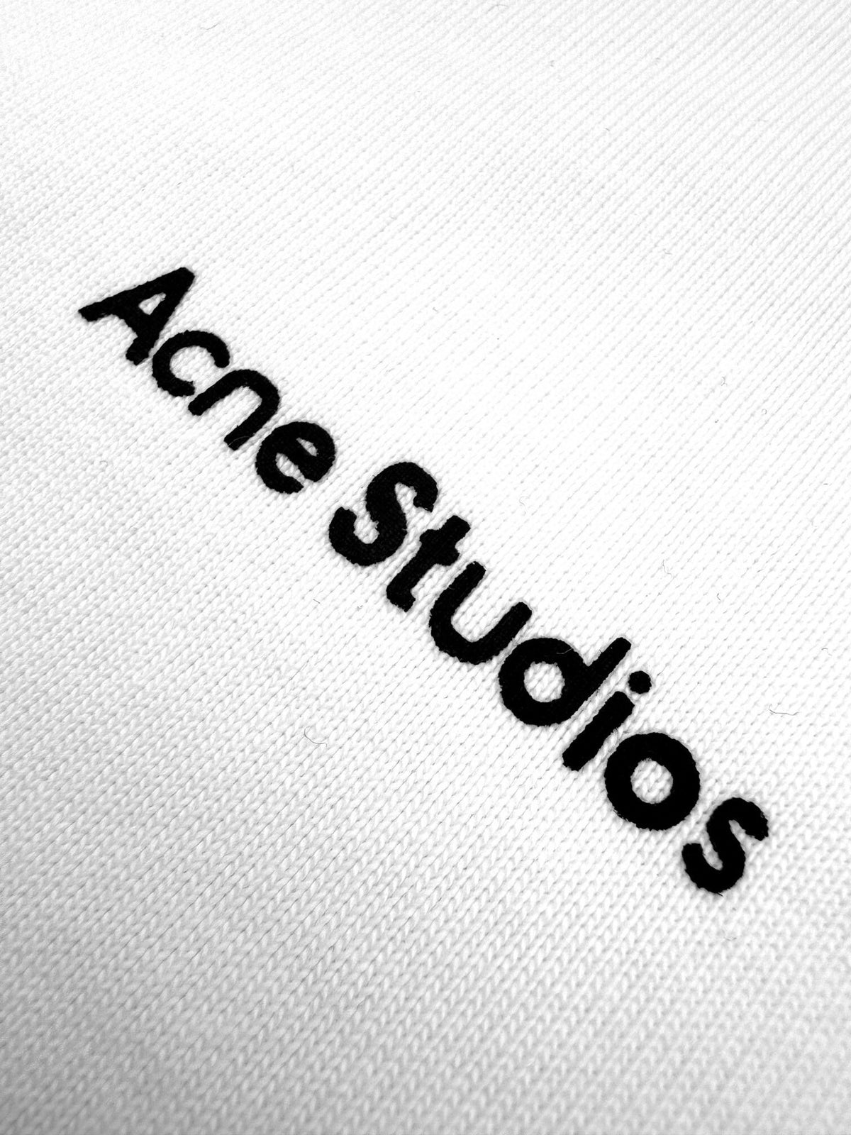 Футболка з фірмовим логотипом Acne Studios — фото 4