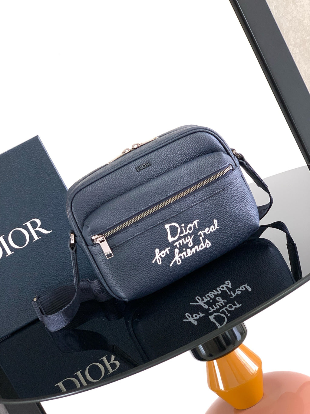 Сумка-месенджер Dior Rider 2.0 з натуральної шкіри — фото 1