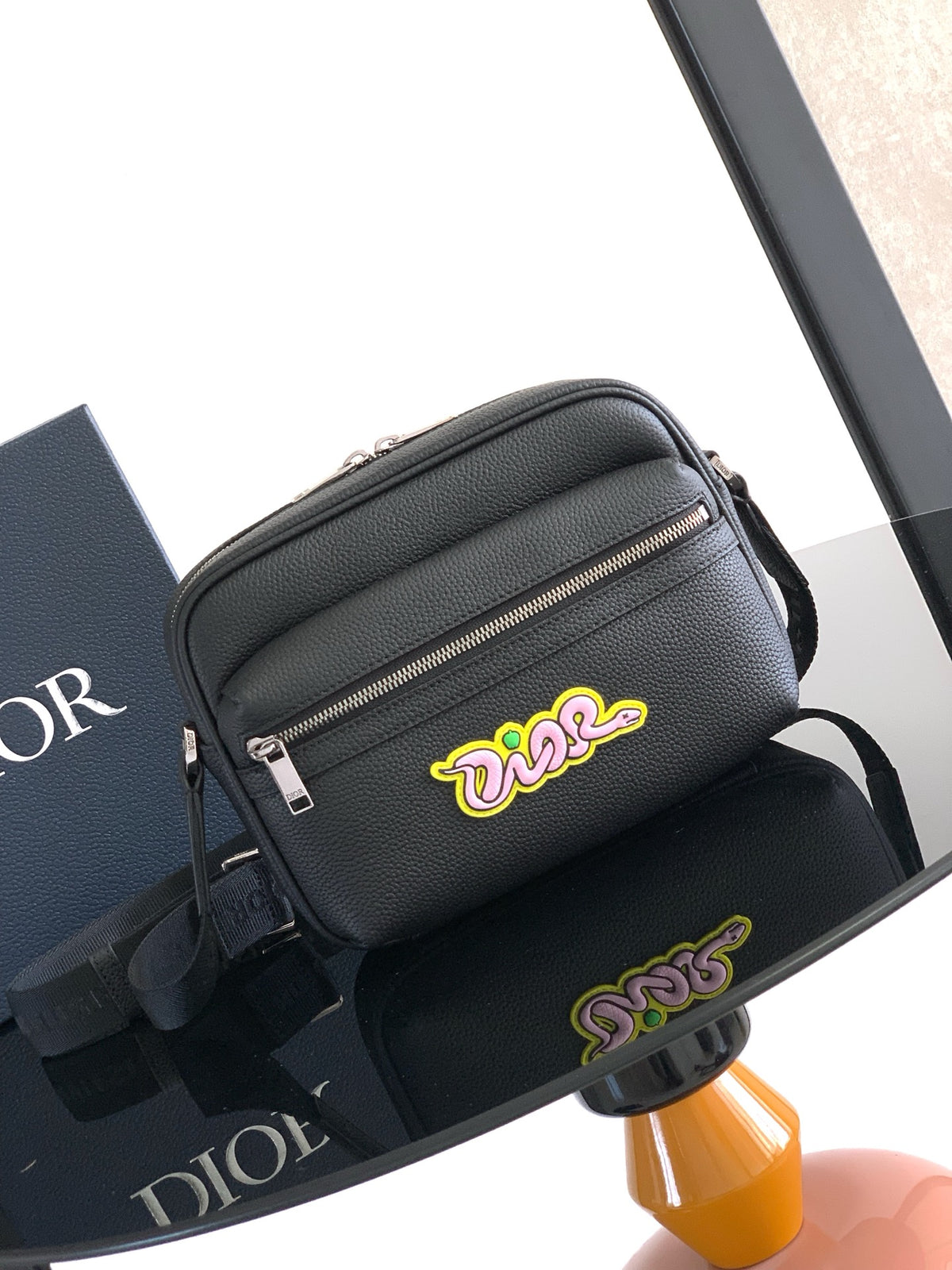 Сумка-месенджер Dior Rider 2.0 з натуральної шкіри — фото 1