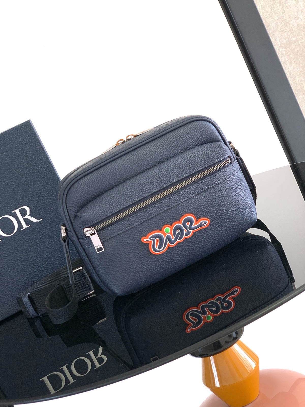 Сумка-месенджер Dior Rider 2.0 з натуральної шкіри — фото 1