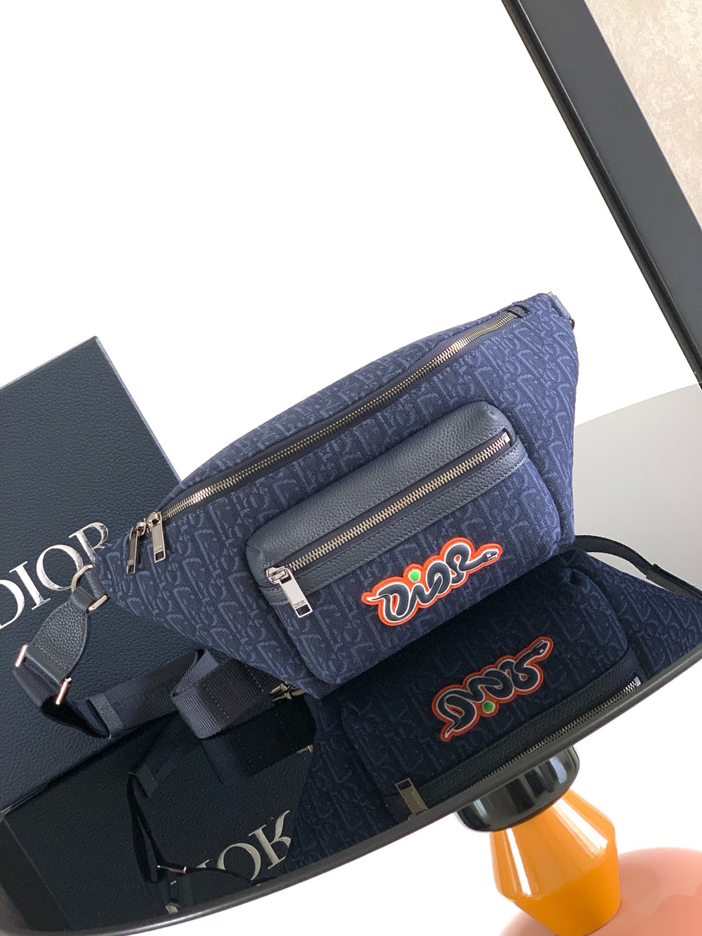 Поясна сумка Dior Rider 2.0 з натуральної шкіри — фото 1