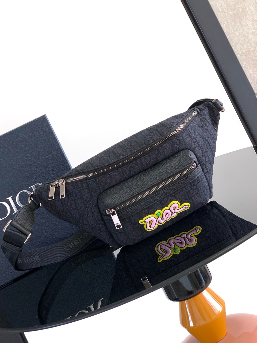 Поясна сумка Dior Rider 2.0 з натуральної шкіри — фото 1