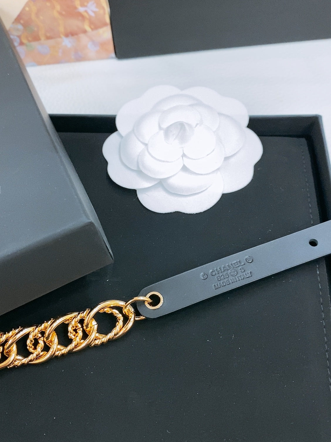Пояс-ланцюжок Chanel із латуні