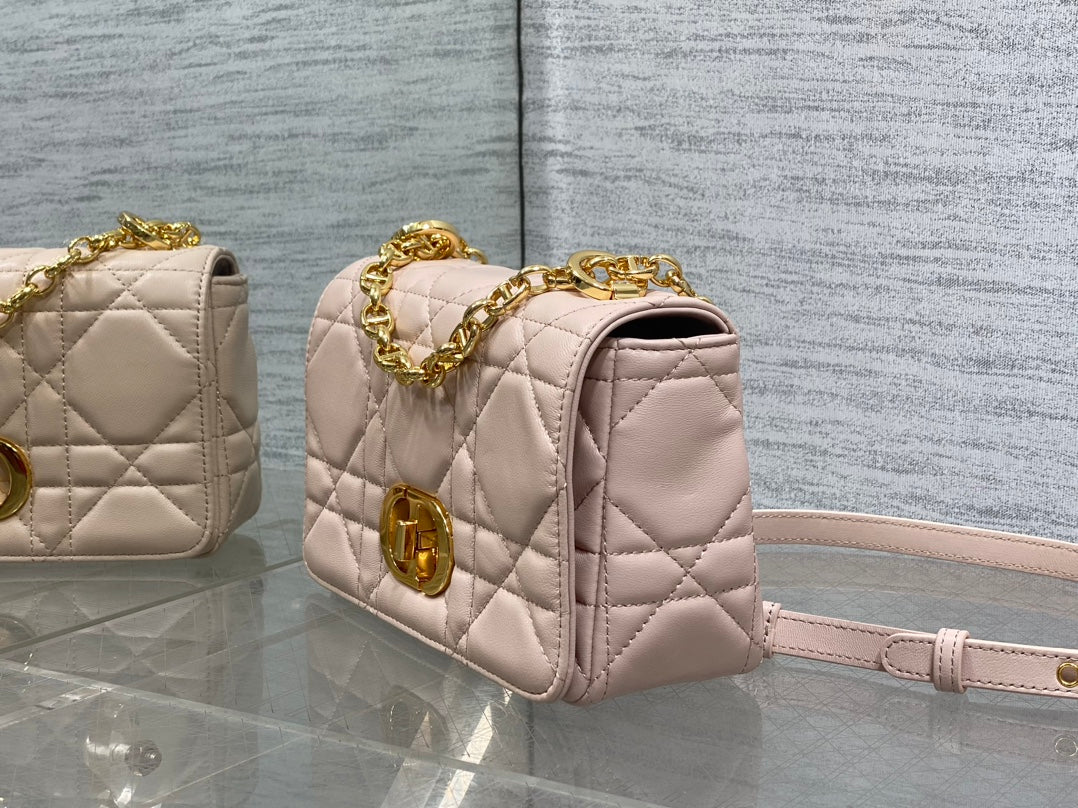 Мала сумка Dior Caro з натуральної шкіри — фото 6