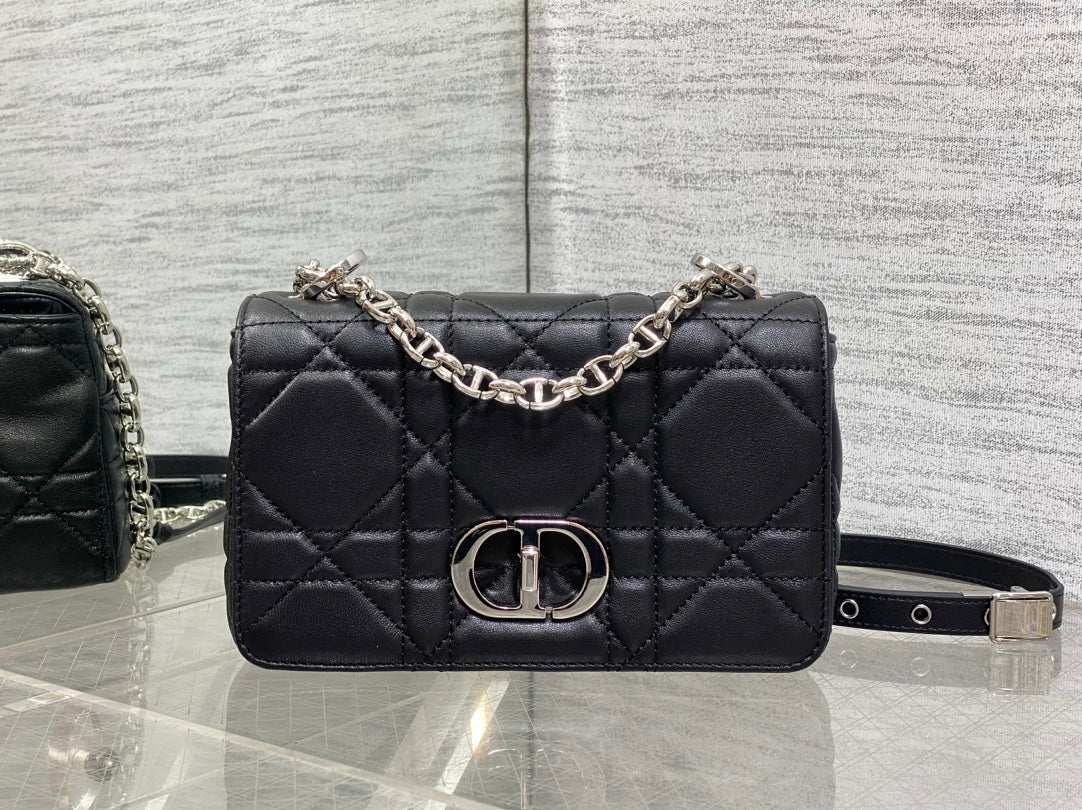 Мала сумка Dior Caro з натуральної шкіри — фото 1