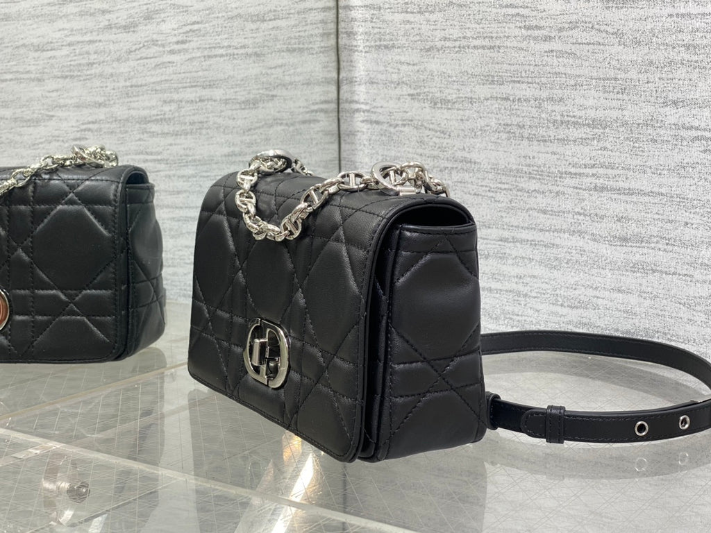 Мала сумка Dior Caro з натуральної шкіри — фото 6