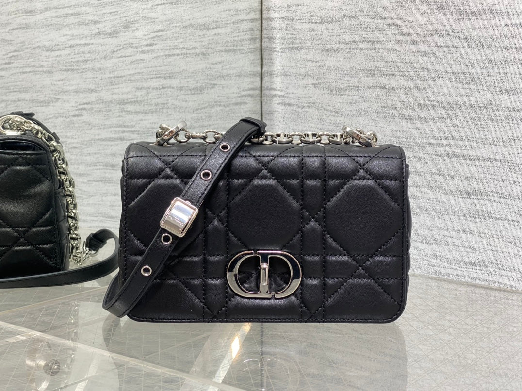 Мала сумка Dior Caro з натуральної шкіри — фото 2