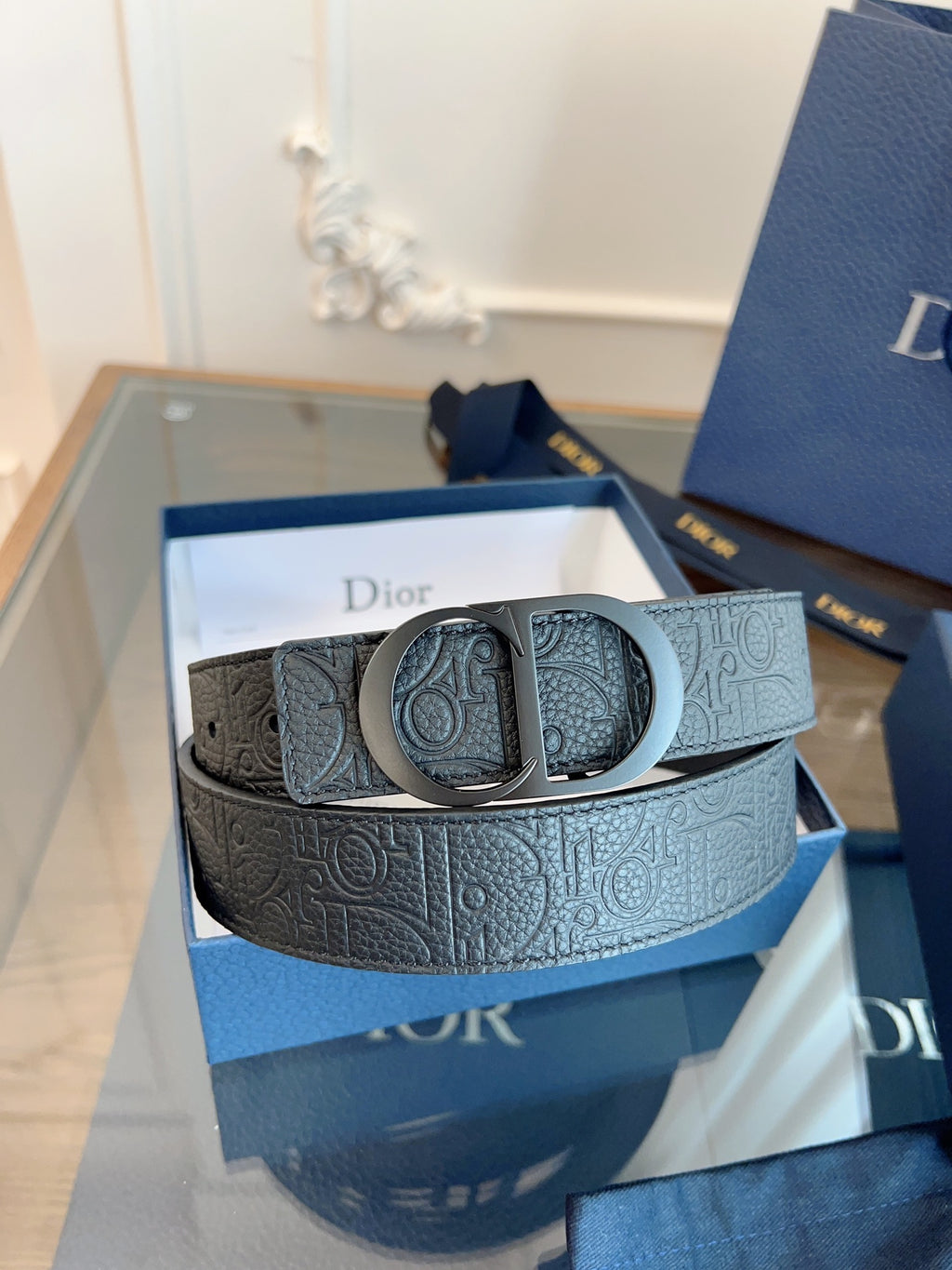 Ремінь Dior з шкіри — фото 6