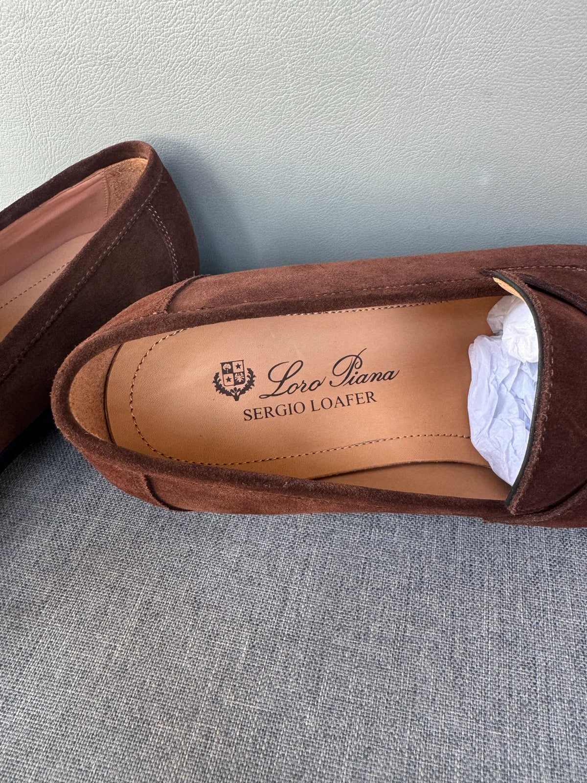 Шкіряні лофери Loro Piana Sergio