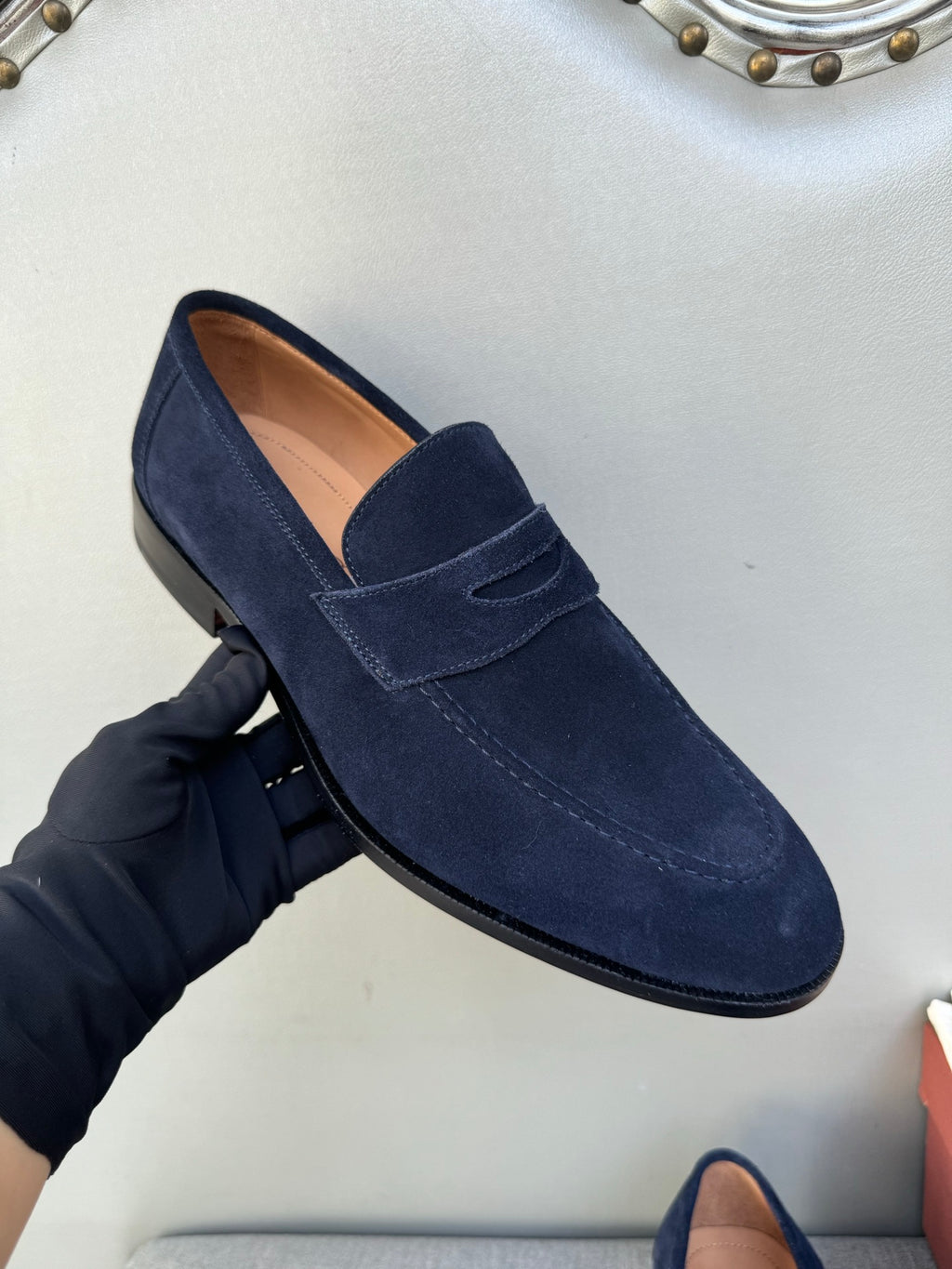Шкіряні лофери Loro Piana Sergio