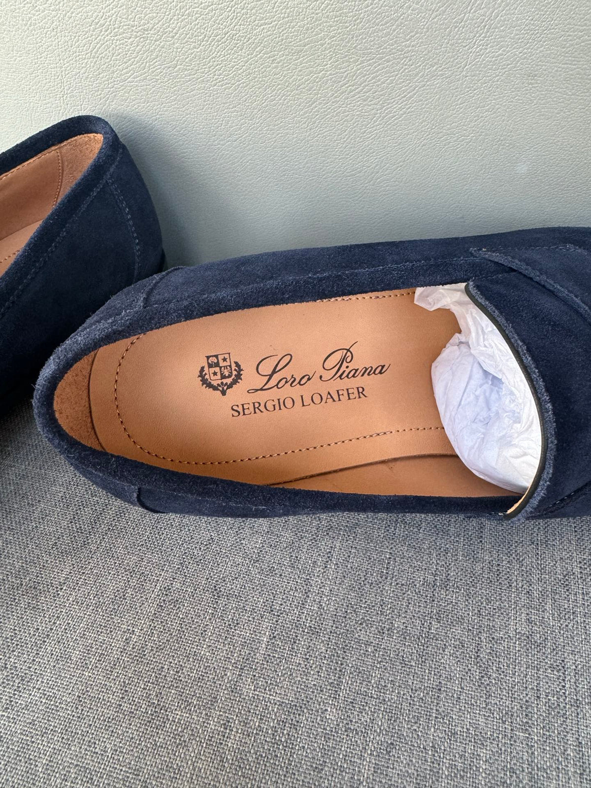 Шкіряні лофери Loro Piana Sergio