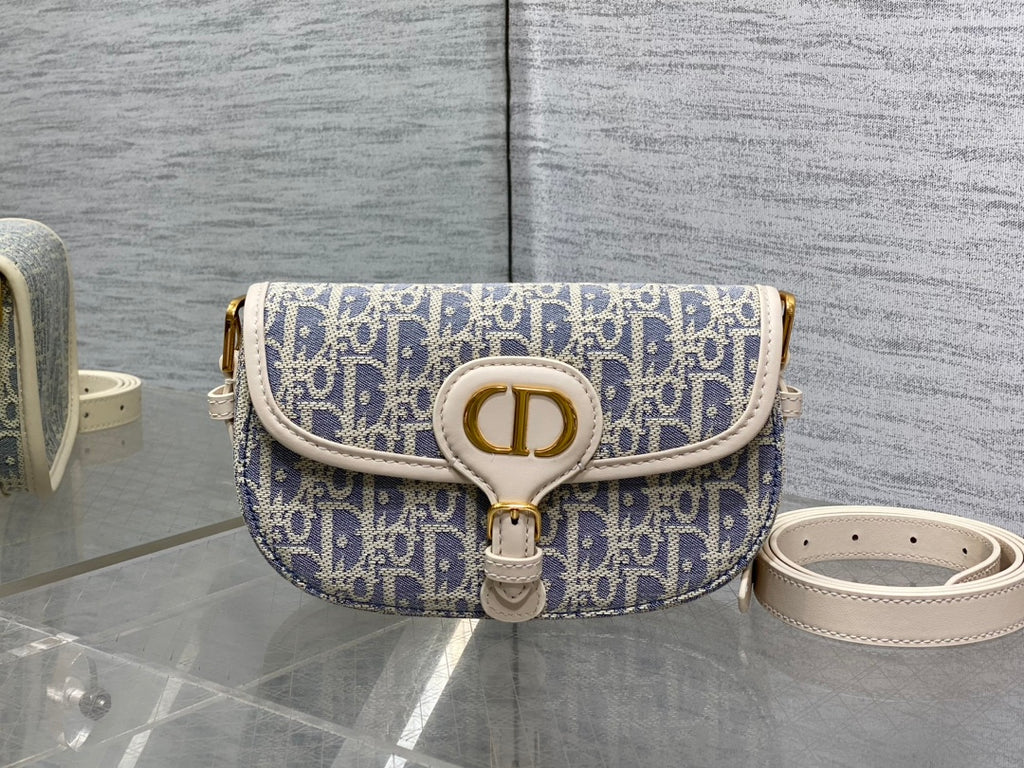 Середня сумка Dior Bobby East-West з натуральної шкіри — фото 2