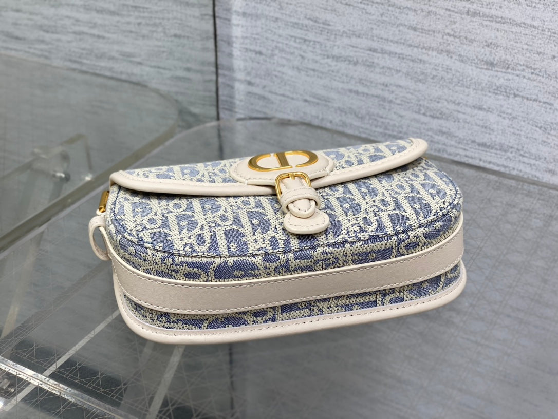 Середня сумка Dior Bobby East-West з натуральної шкіри — фото 7