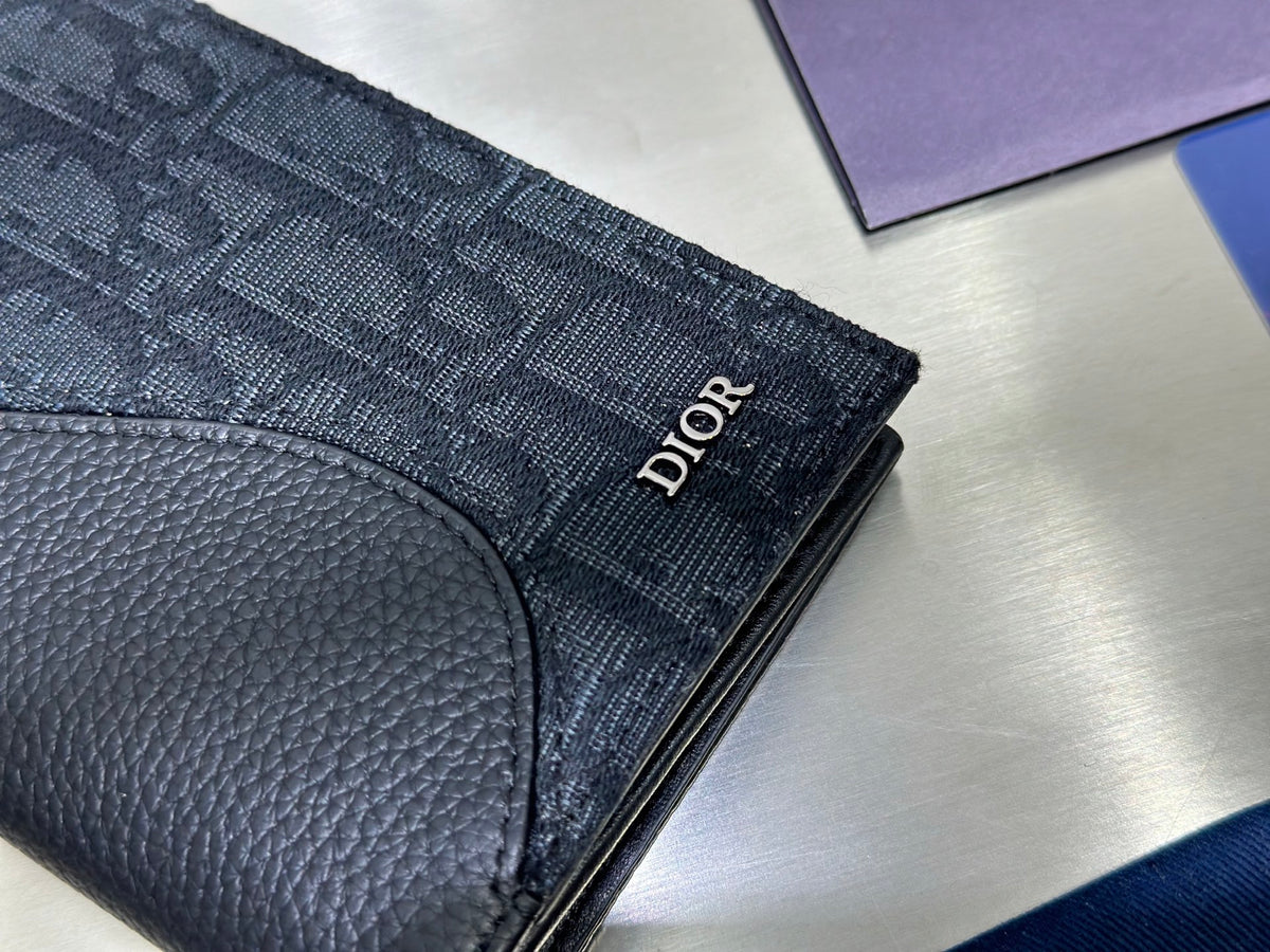 Гаманець Dior з натуральної шкіри — фото 2