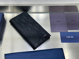 Гаманець Dior з натуральної шкіри