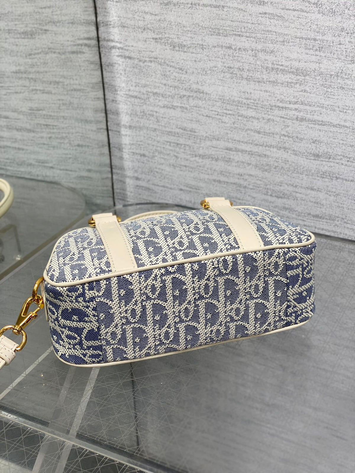 Мала сумка-боулинг Dior D-Vibe з текстилю — фото 6