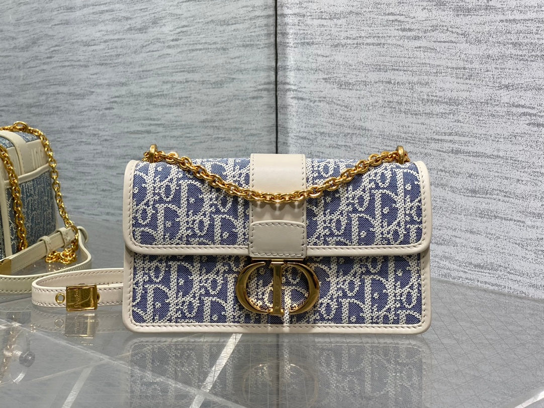 Мала сумка Dior Montaigne з натуральної шкіри — фото 1