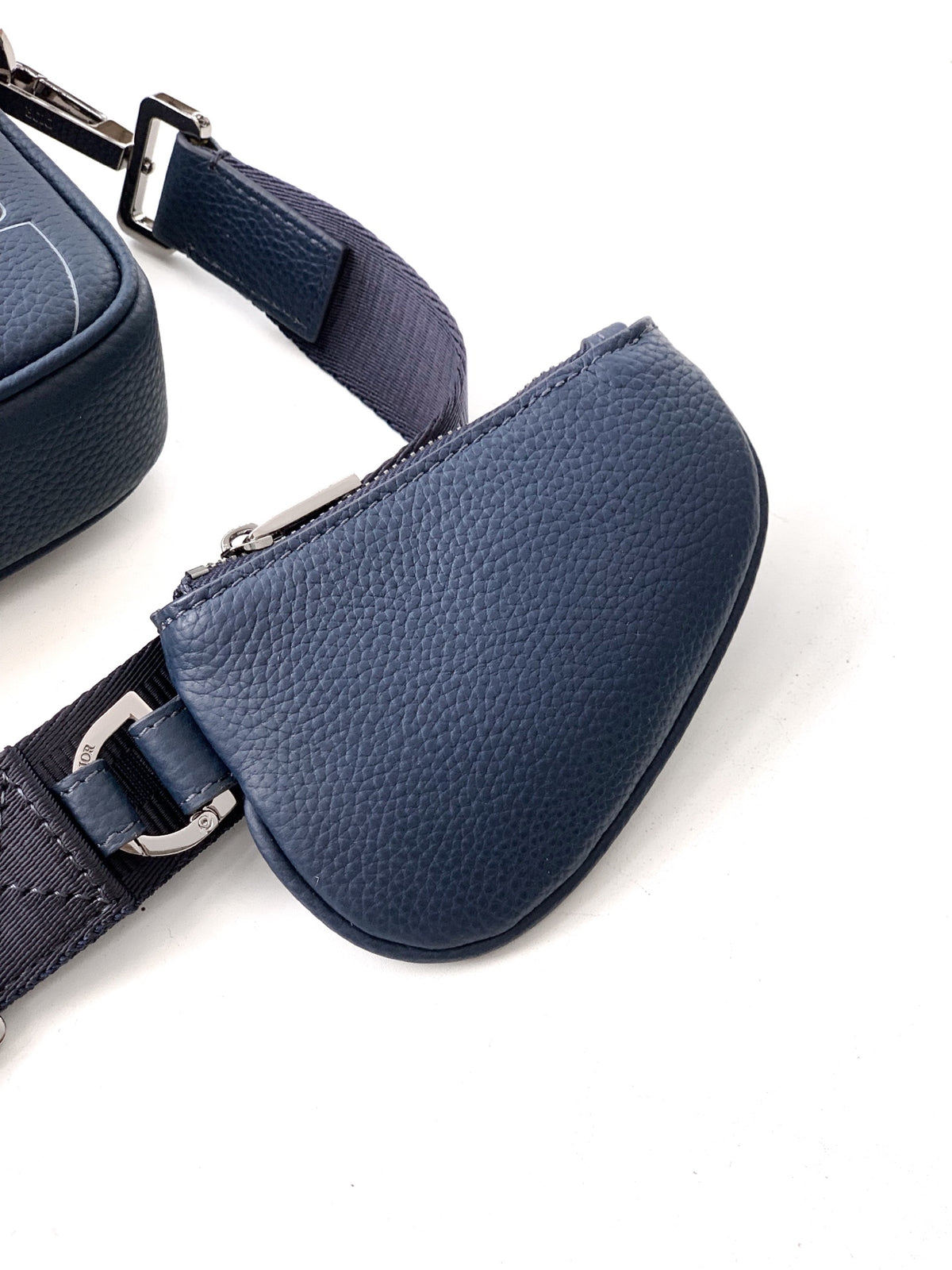 Сумка-трансформер Dior Saddle із тисненої натуральної шкіри — фото 5
