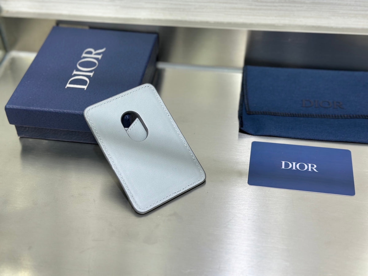 Кардхолдер Dior Saddle з натуральної шкіри — фото 4