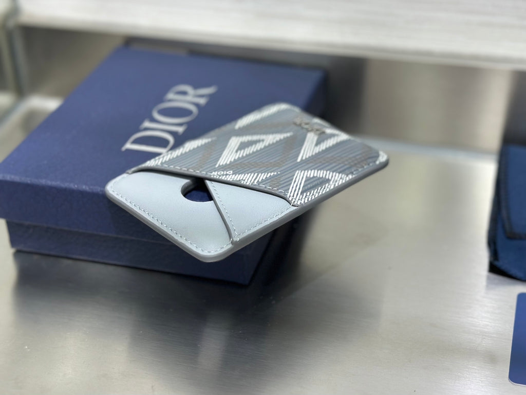 Кардхолдер Dior Saddle з натуральної шкіри — фото 3