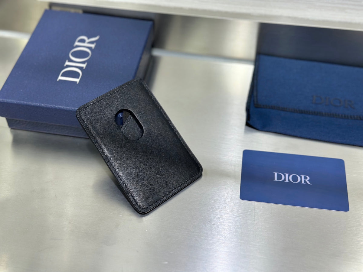 Кардхолдер Dior Saddle з натуральної шкіри — фото 4