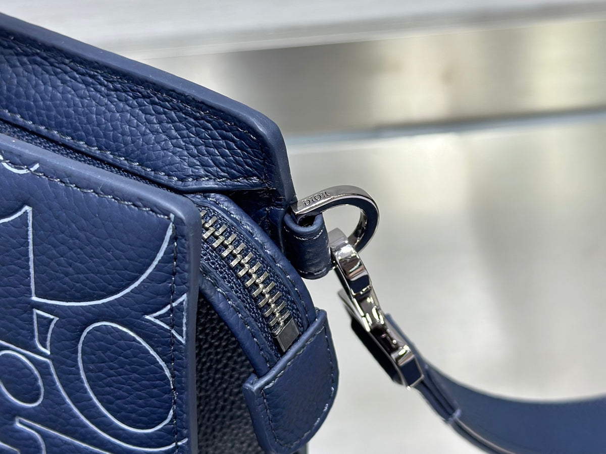 Клатч Dior із тисненої натуральної шкіри — фото 7