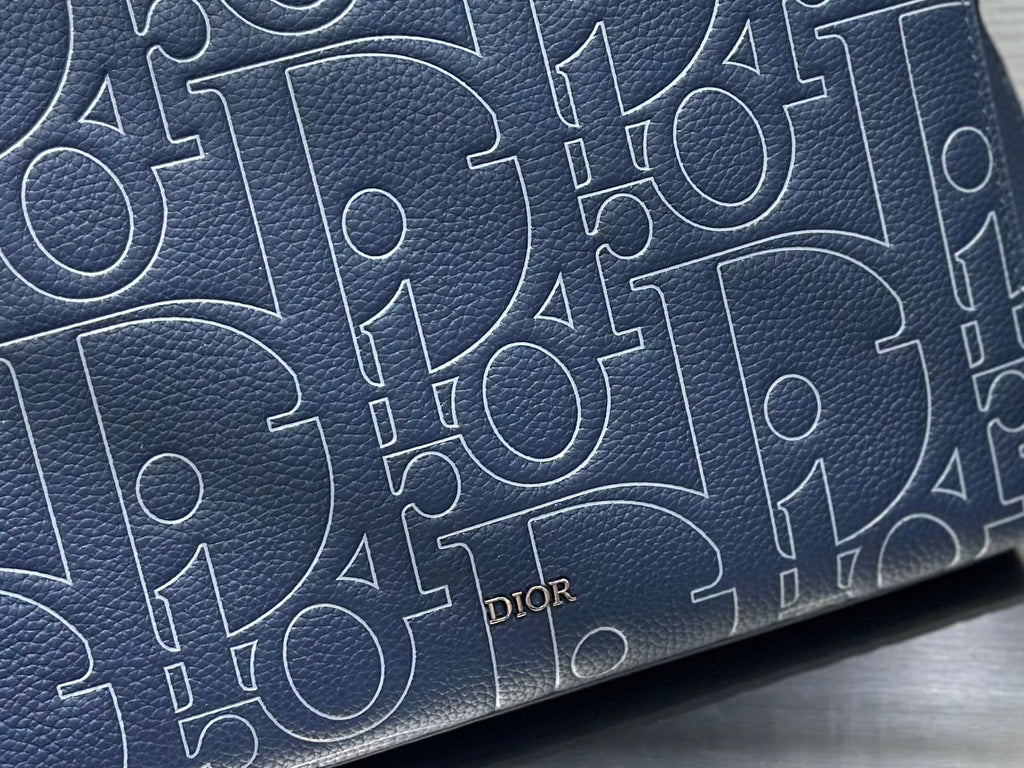 Клатч Dior із тисненої натуральної шкіри — фото 2