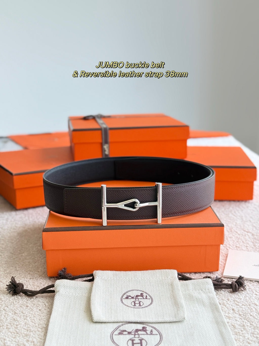Ремінь Hermès зі шкіри Epsom