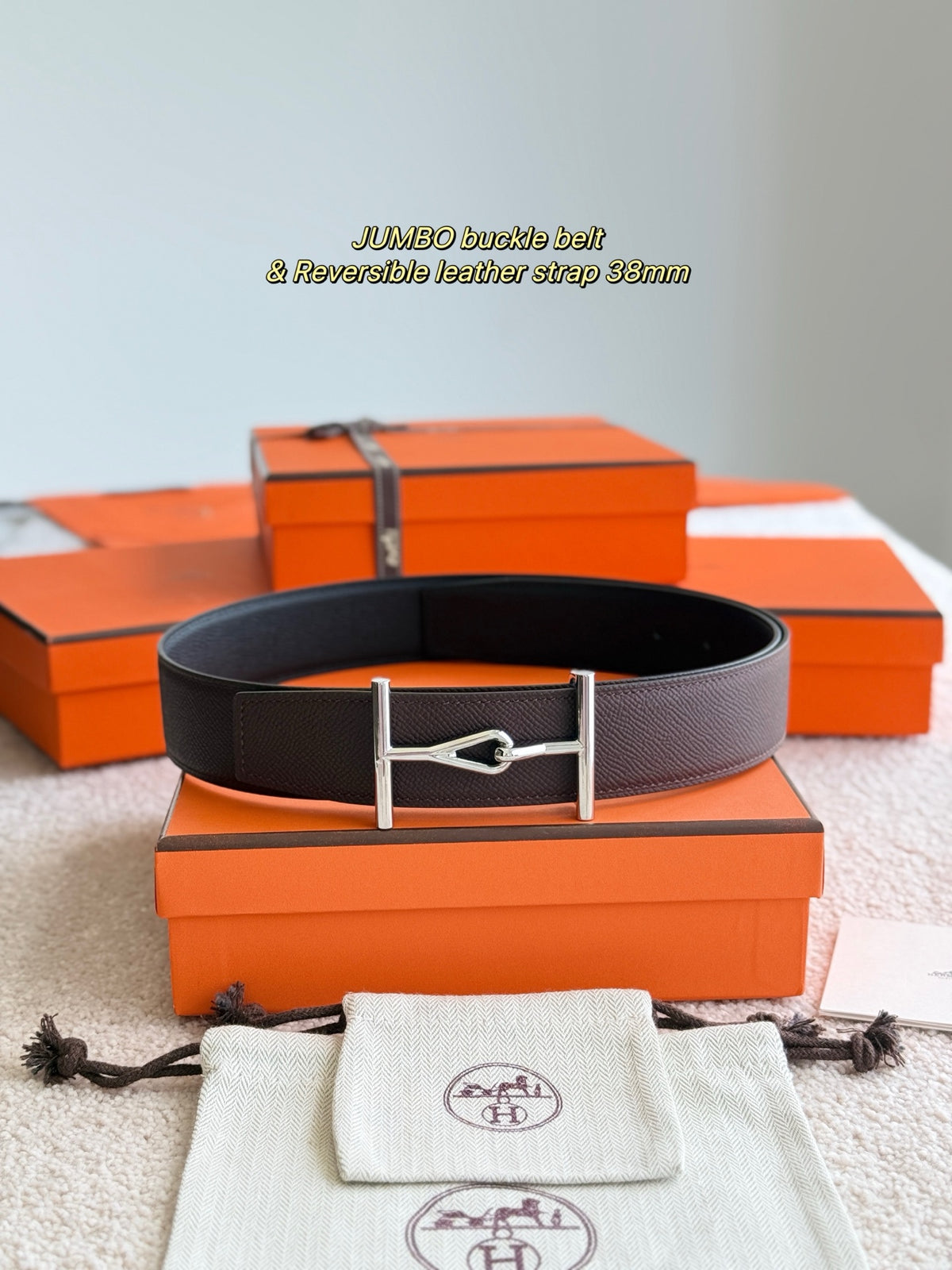 Ремінь Hermès зі шкіри Epsom