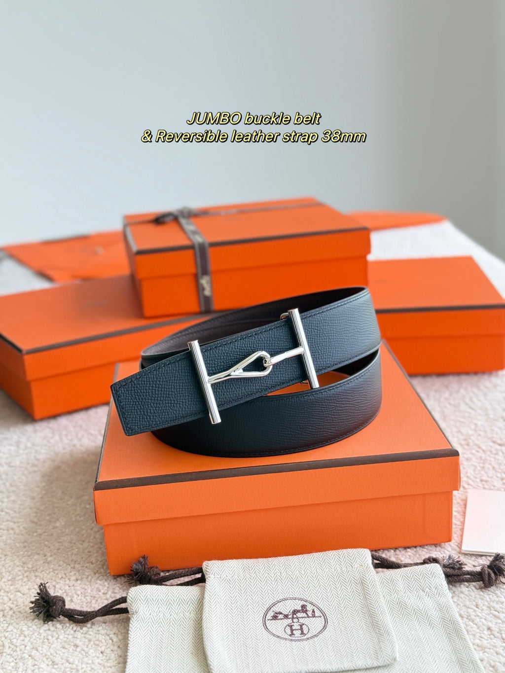 Ремінь Hermès зі шкіри Epsom