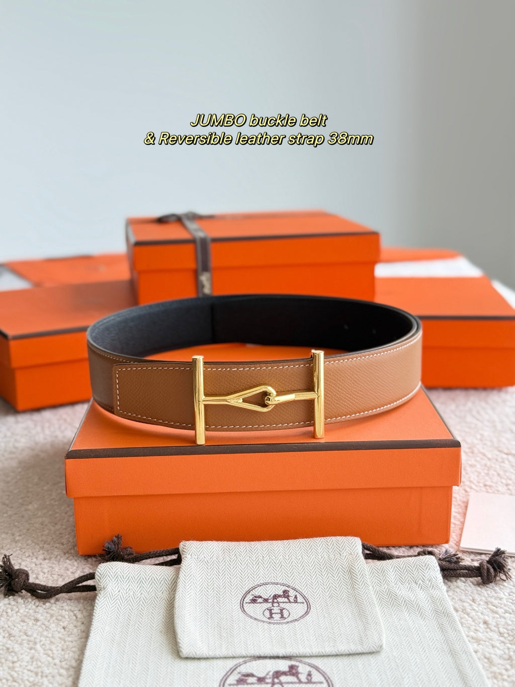 Ремінь Hermès зі шкіри Epsom
