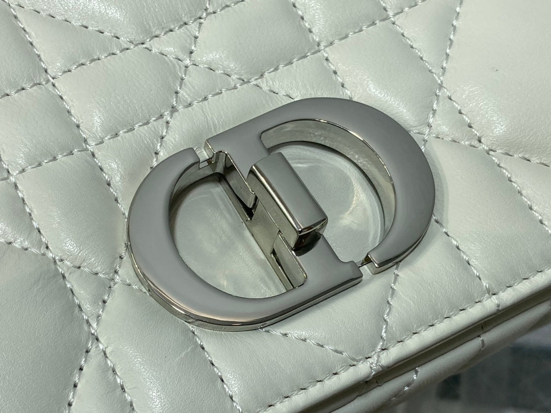 Середня сумка Dior Caro з натуральної шкіри — фото 3