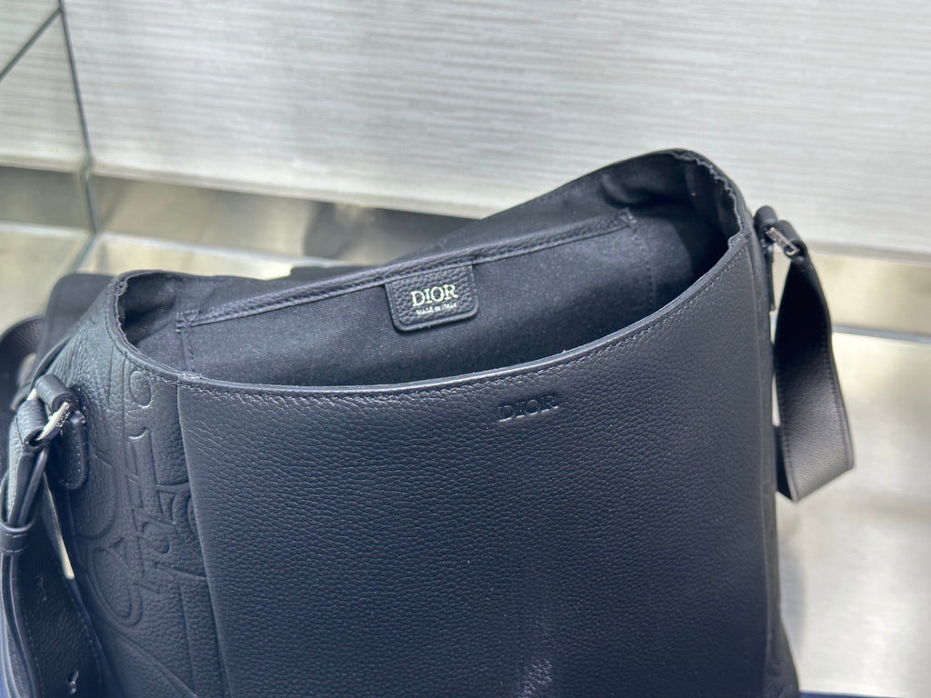 Сумка-месенджер Dior Daily із тисненої натуральної шкіри — фото 7