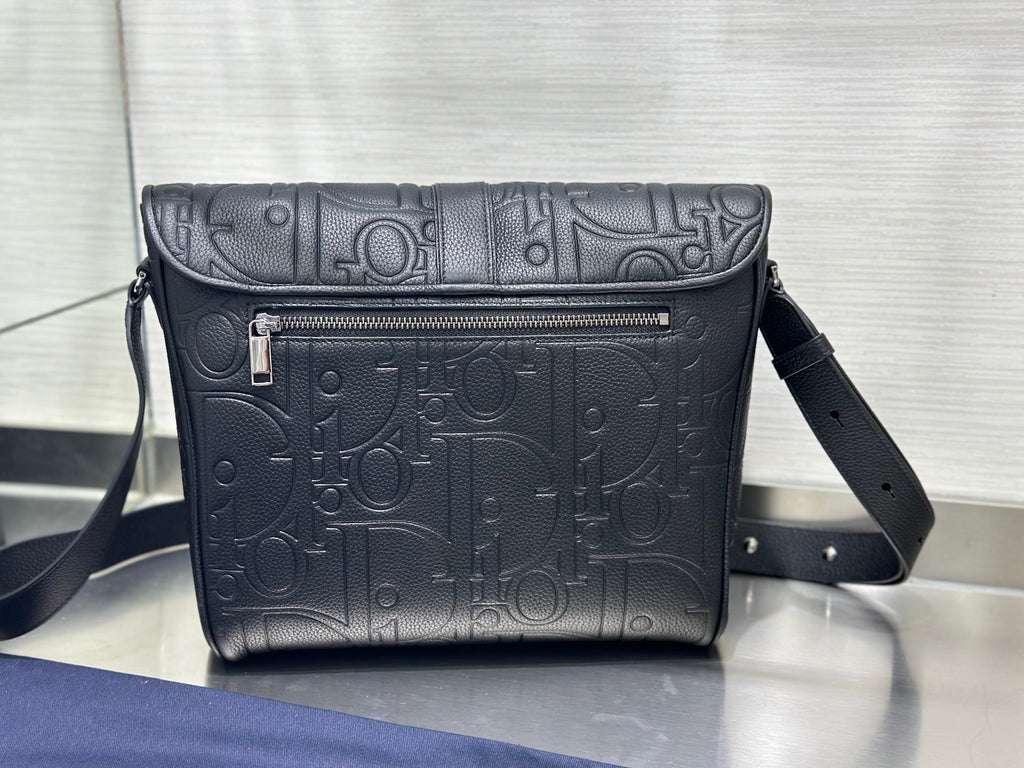 Сумка-месенджер Dior Daily із тисненої натуральної шкіри — фото 4