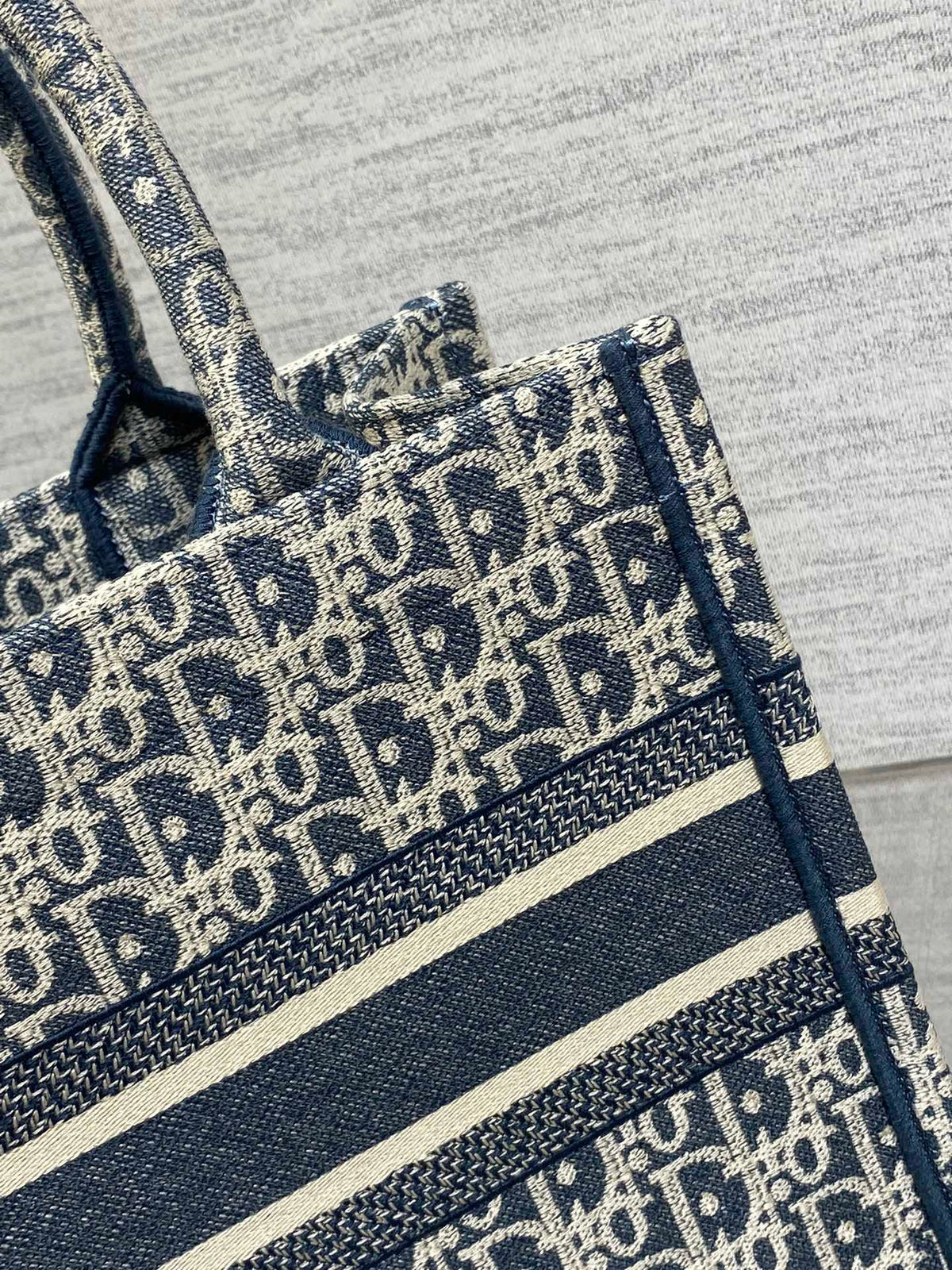 Мала сумка-тоут Dior з текстилю — фото 5
