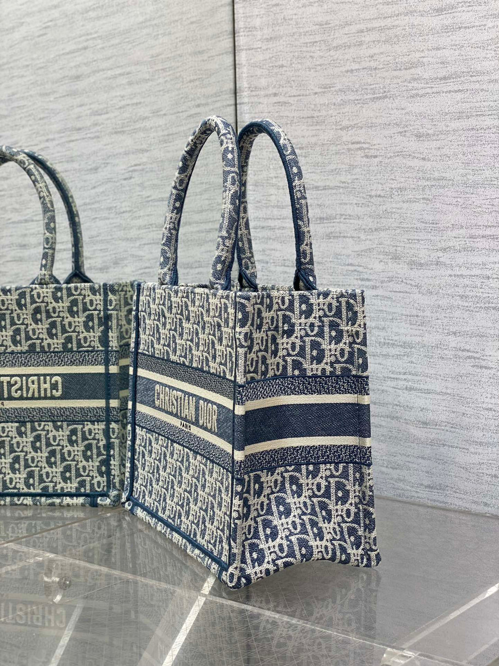 Мала сумка-тоут Dior з текстилю — фото 6