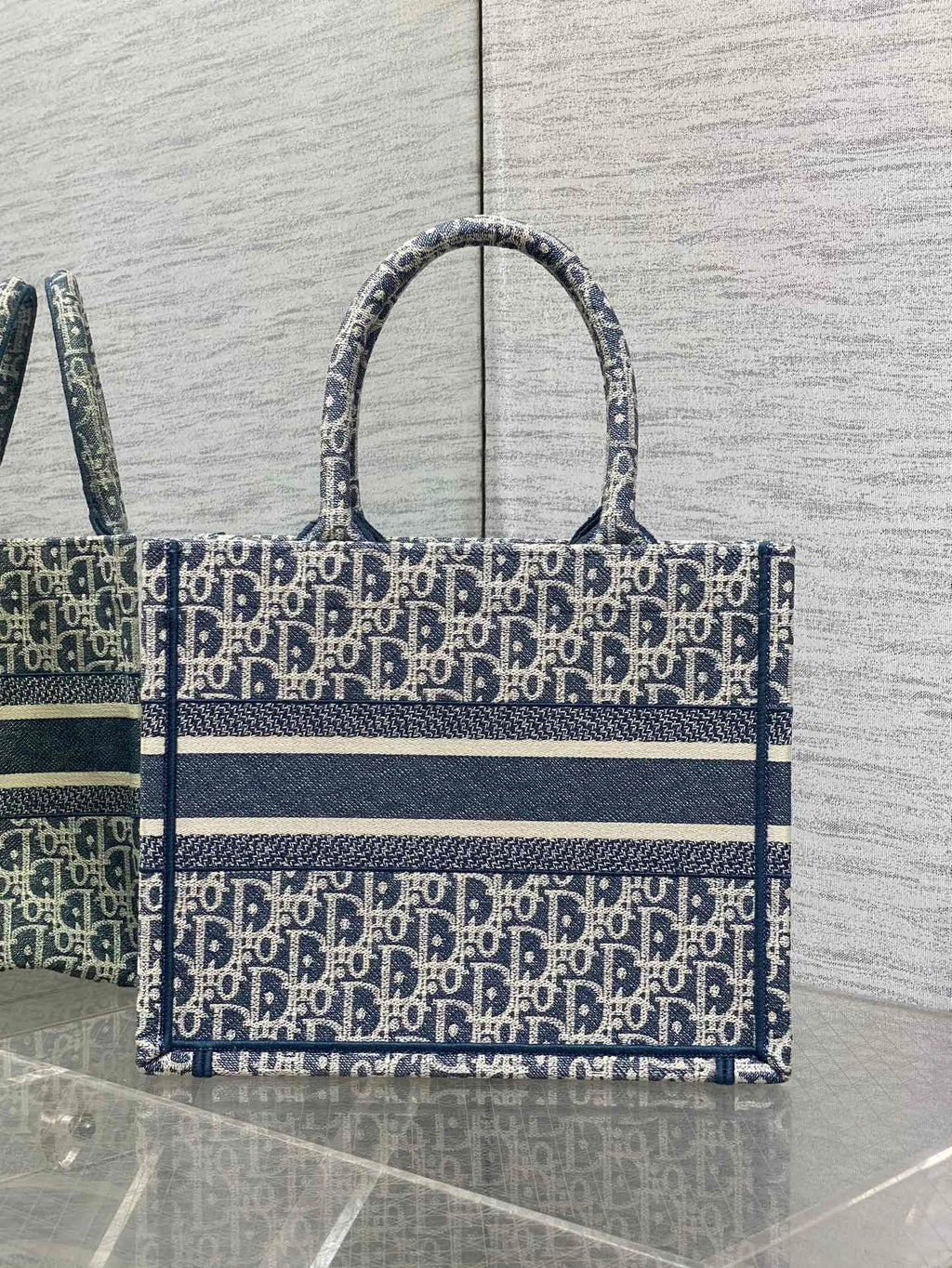Мала сумка-тоут Dior з текстилю — фото 4