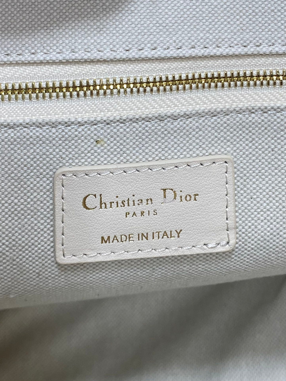 Середня сумка-тоут Dior з натуральної шкіри — фото 9
