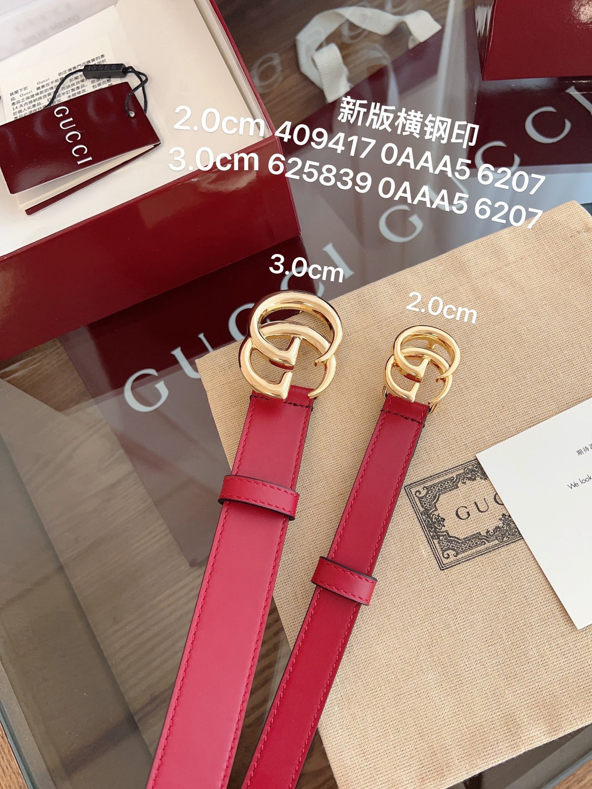 Ремінь Gucci Double G з натуральної шкіри теляти — фото 5
