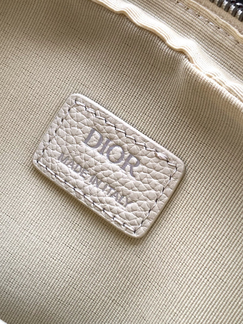 Сумка-трансформер Dior Saddle із тисненої натуральної шкіри — фото 9