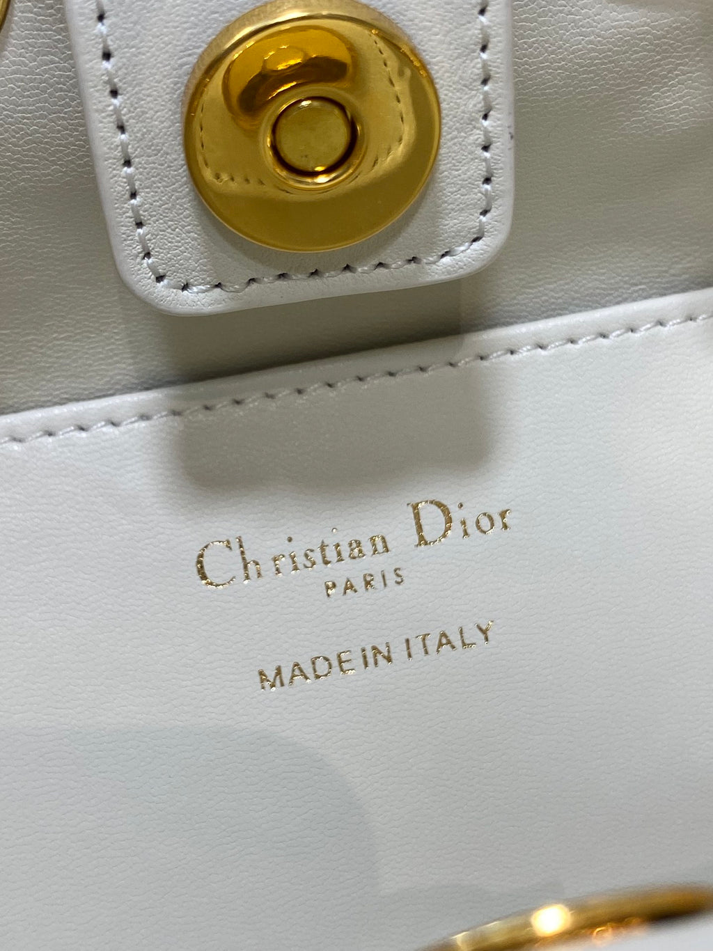 Мала сумка-відро Dior Caro Multicarry зі шкіри ягняти — фото 9