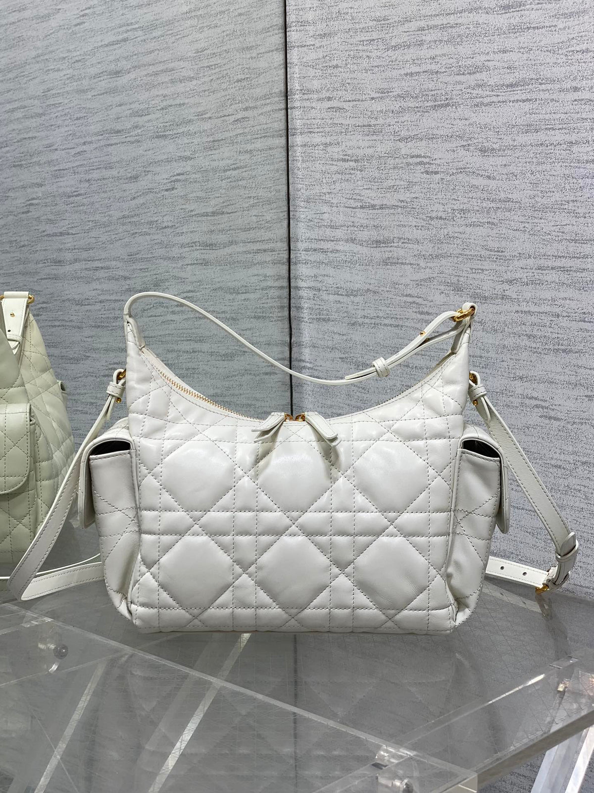 Сумка-хобо Dior D-Dream з натуральної шкіри — фото 5